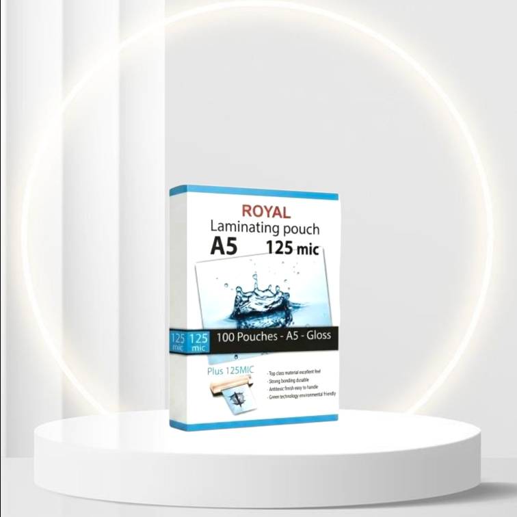 طلق پرس ROYAL A5 میکرون 125 (100 عددی)