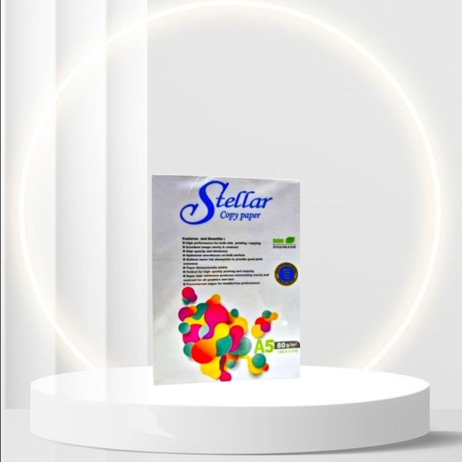 کاغذ A5 stellar وکیوم (80gr)