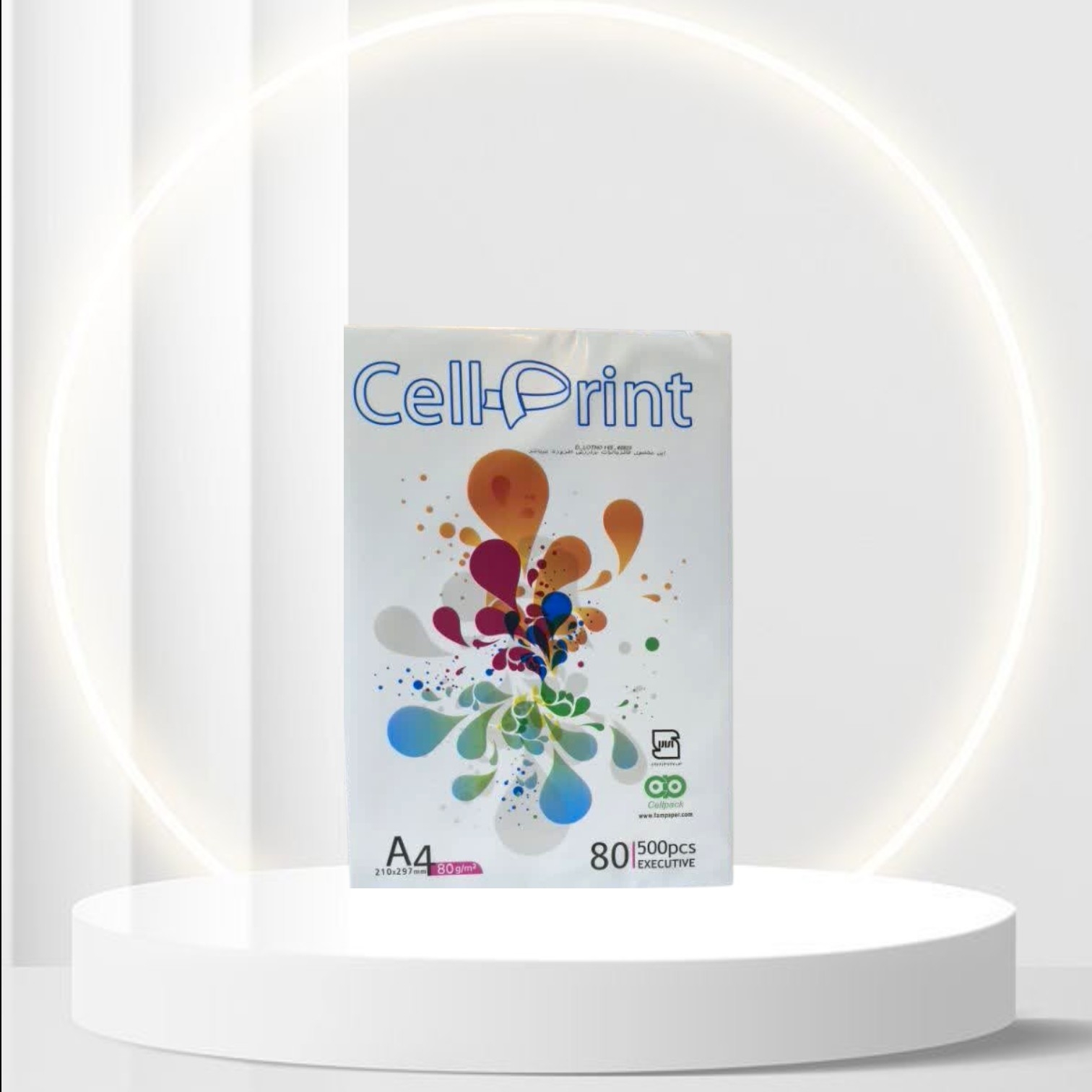 کاغذ A4 CELL PRINT کارتن (80gr)