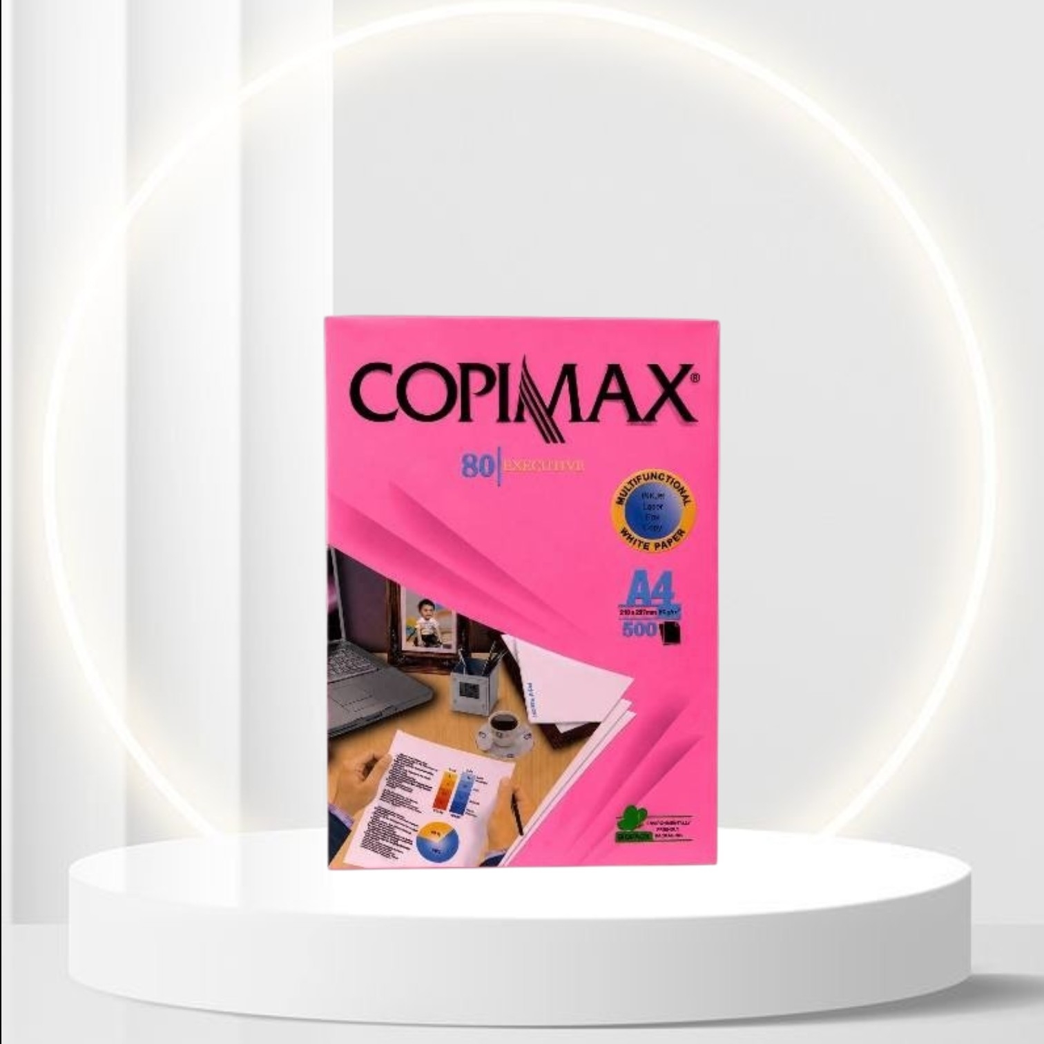 کاغذ A4 COPIMAX اندونزی (80gr) سرخابی