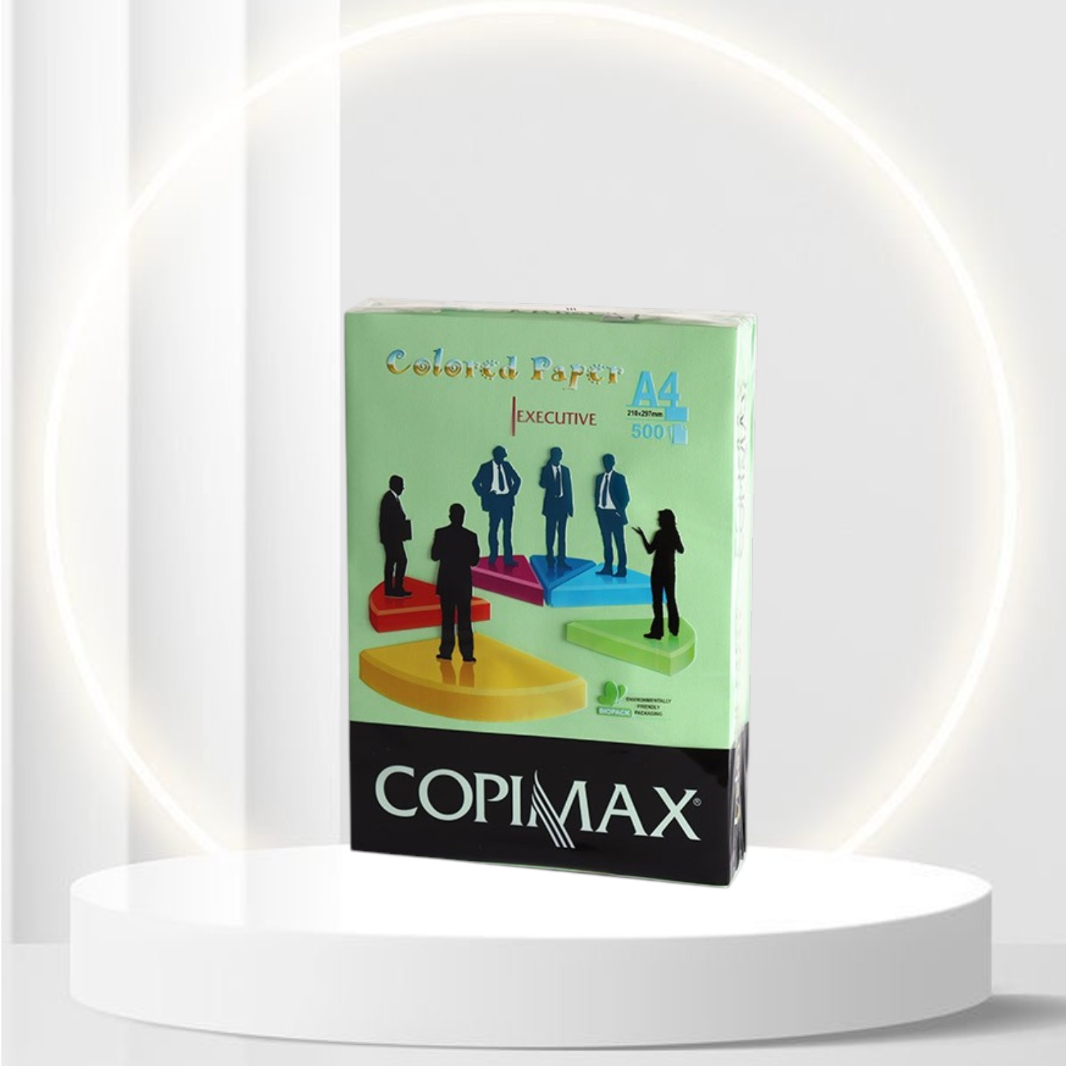 کاغذ A4 رنگی copimax سبز (75gr)