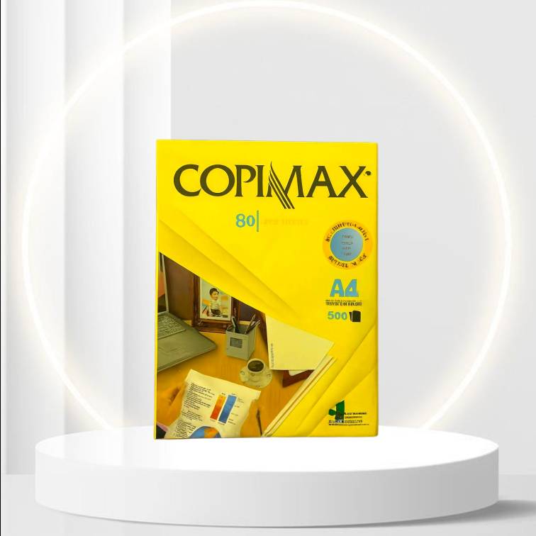 کاغذ A4 COPIMAX اندونزی (80gr) زرد پررنگ